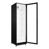 CUBO Display Fridge 373L - 1 Glass Door with LED lights- Lockable - Energy Efficient - CS-390W