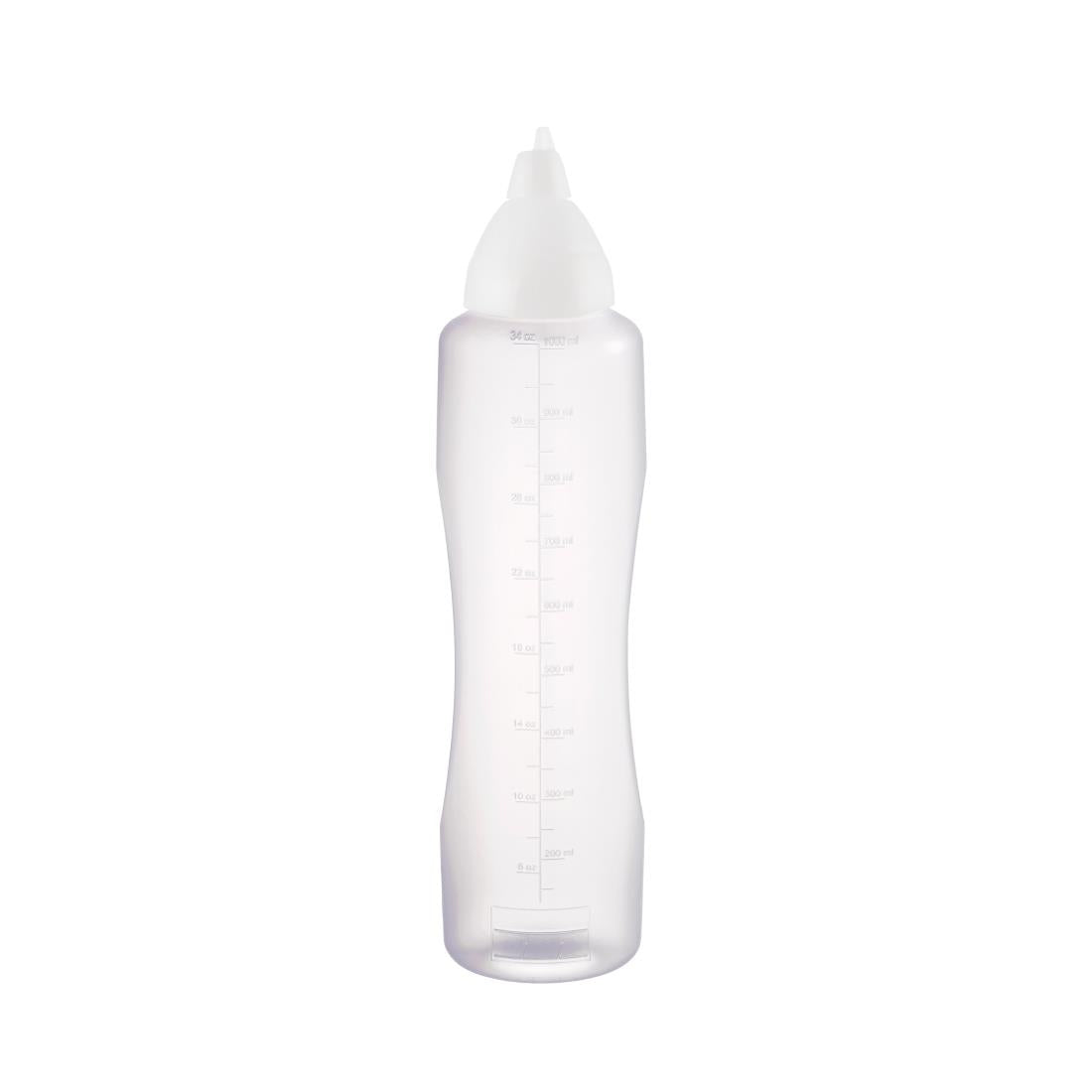 Araven Clear Non-drip Sauce Bottle 35oz - CW114  Araven