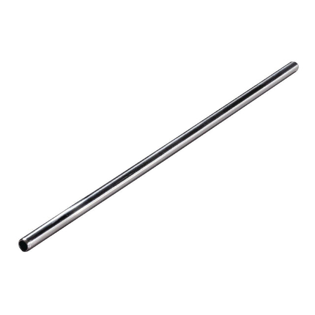 Beaumont Stainless Steel Metal Straws 8.5" (Pack of 25) - CW490  Beaumont   