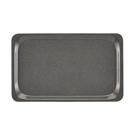 Cambro Capri Tray Smooth Surface Charcoal 320x530mm - CX371  Cambro