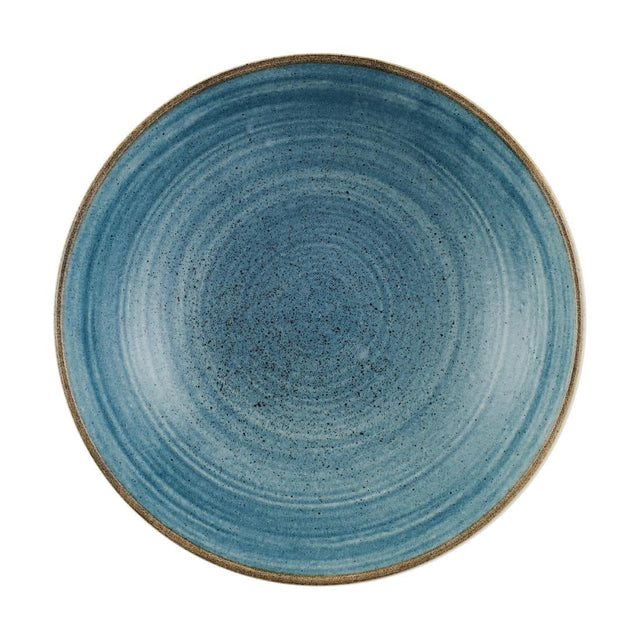 Churchill Stonecast Raw Coupe Bowls Teal 184mm (Pack of 12) - CX660  Churchill