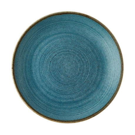 Churchill Stonecast Raw Evolve Coupe Plates Teal 220mm (Pack of 12) - CX663  Churchill