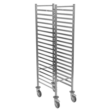 Matfer Bourgeat 20 Level Gastronorm Flat Pack Racking Trolley 1/1GN - CX728  Matfer Bourgeat