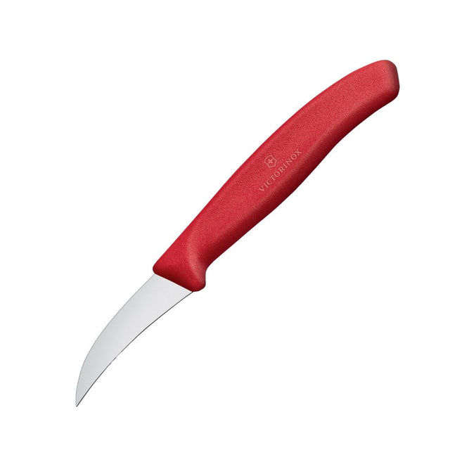 Victorinox Shaping Knife Curved Blade Red 8cm - CX744  Victorinox