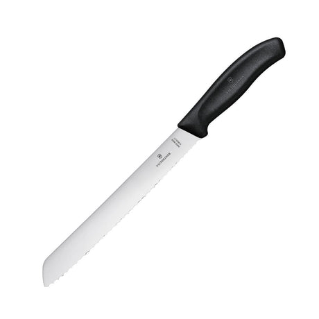 Victorinox Bread Knife Serrated Edge Black 21cm - CX745  Victorinox