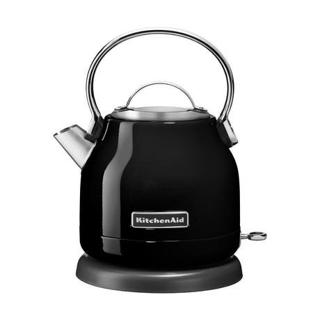 KitchenAid Classic Kettle Black 1.25Ltr 5KEK1222BOB - CX938  Kitchenaid