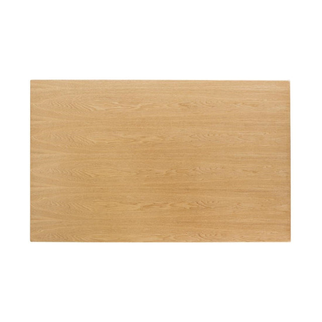 Bolero Pre-drilled Rectangular Table Top Natural Ash Veneer 1100 x 700mm - CY950  Bolero