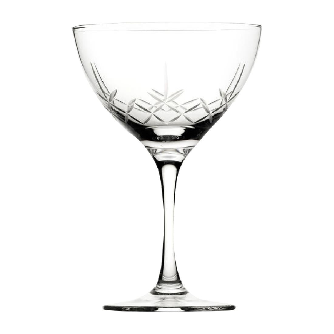 Utopia Raffles Vintage Martini Glasses 190ml (Pack of 6) - CZ053  Utopia