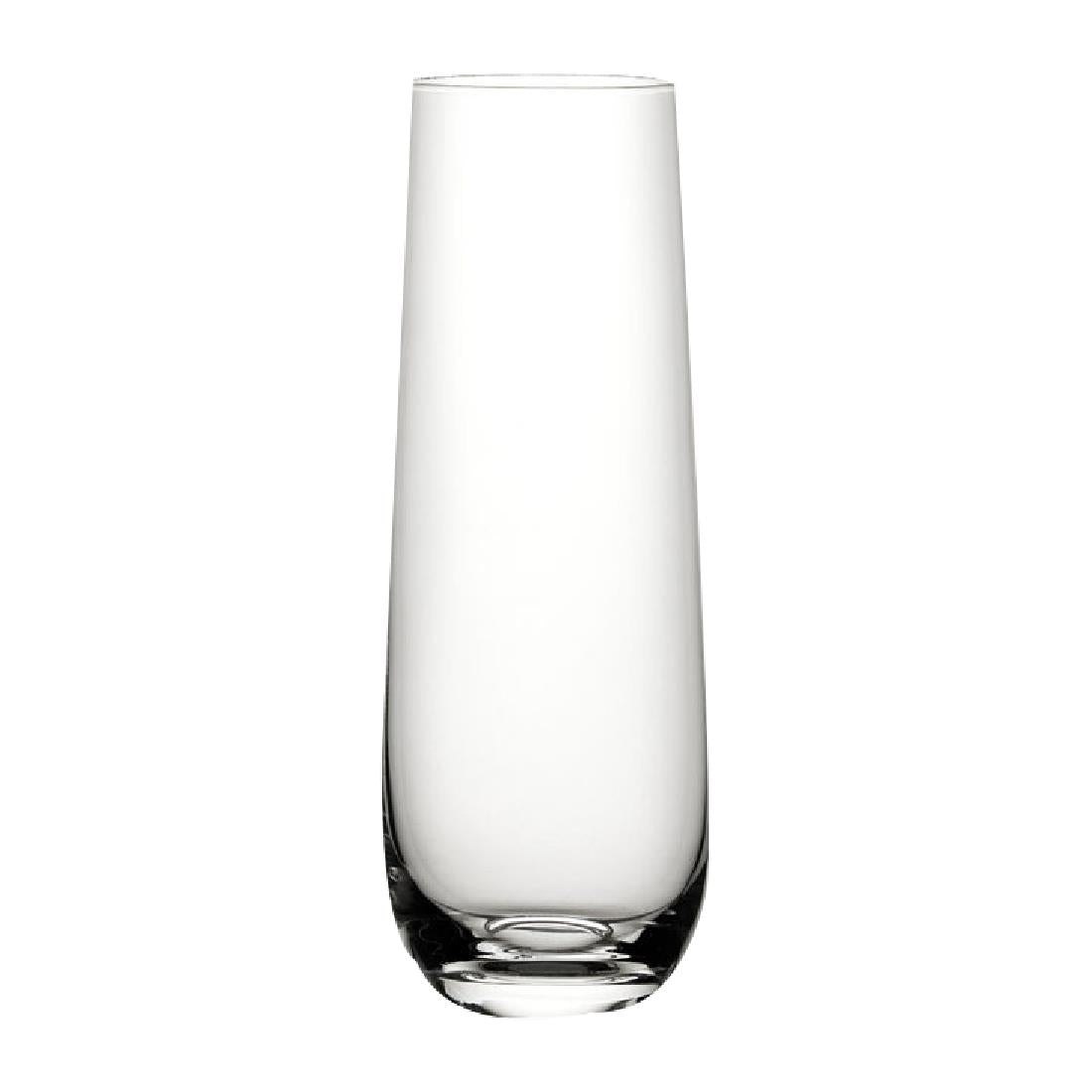 Utopia Raffles Champagne Glasses 300ml (Pack of 6) - CZ058  Utopia