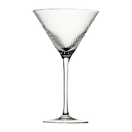 Utopia Twisted Hayworth Martini Glasses 300ml (Pack of 6) - CZ072  Utopia