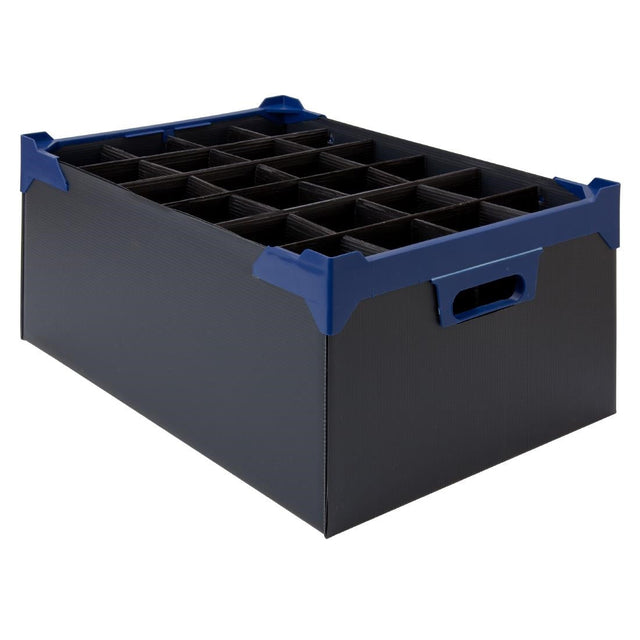 Beaumont Wine Glass Carry Box 500x345x200mm (Pack of 5) - CZ623  Beaumont