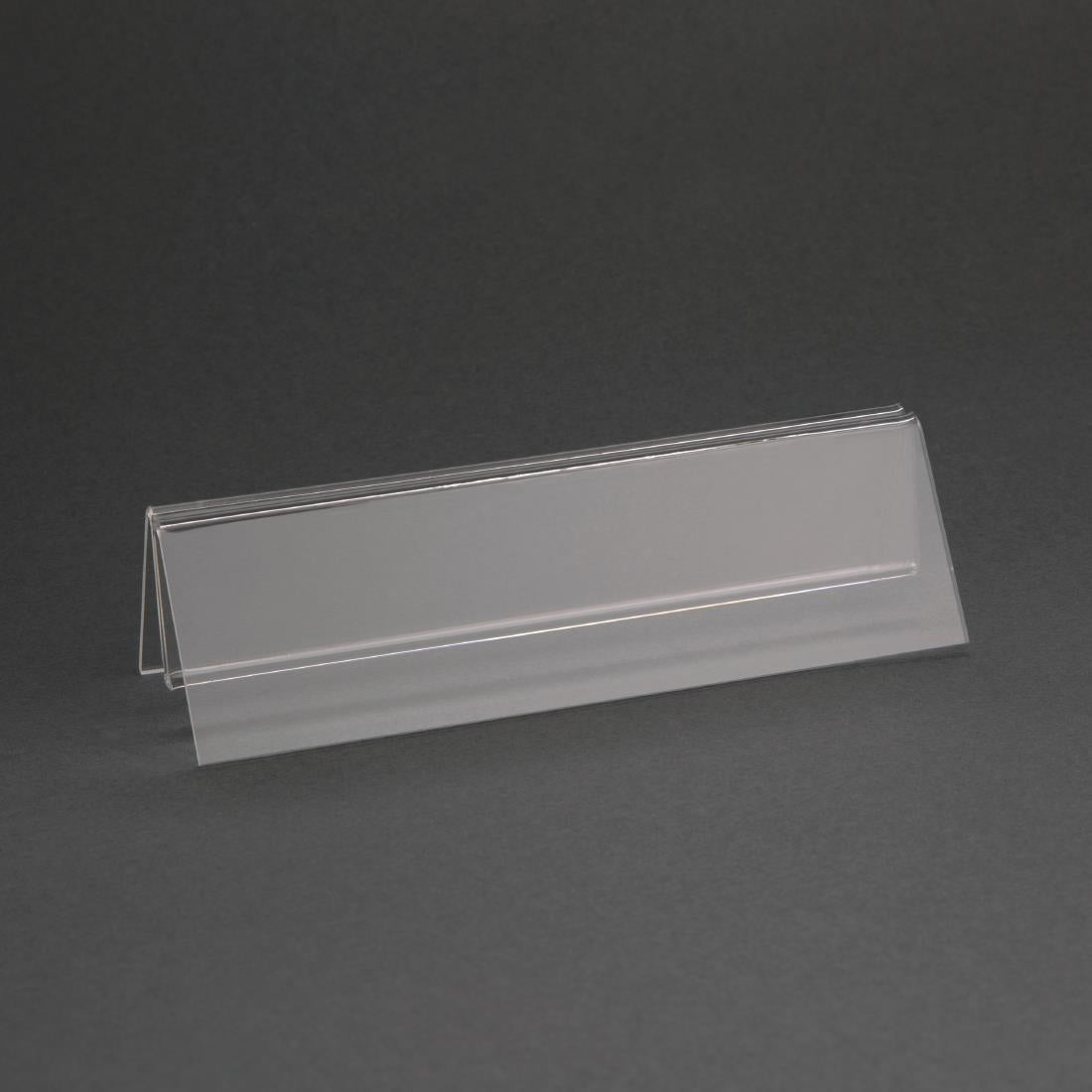 Wide Base Acrylic Menu Holder - D790  Yearntree