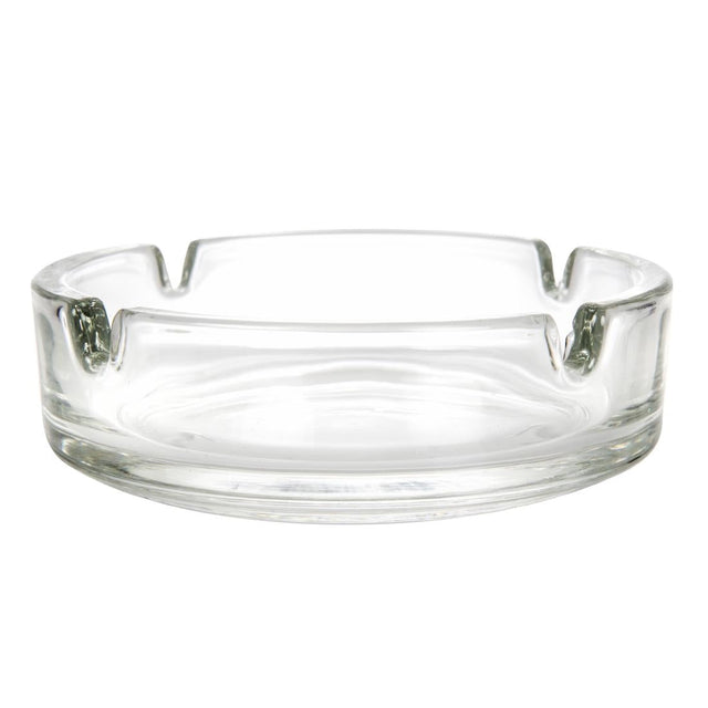 Olympia Small Stackable Glass Ashtrays (Pack of 24) - D865  Olympia