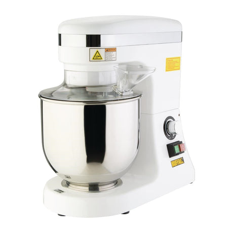 Buffalo 7Ltr White Planetary Mixer - DB266  Buffalo