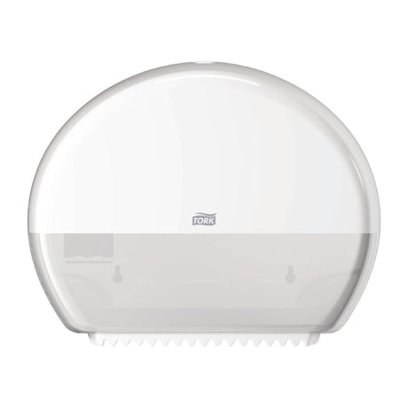 Tork Mini Jumbo Toilet Roll Dispenser White - DB463  Tork