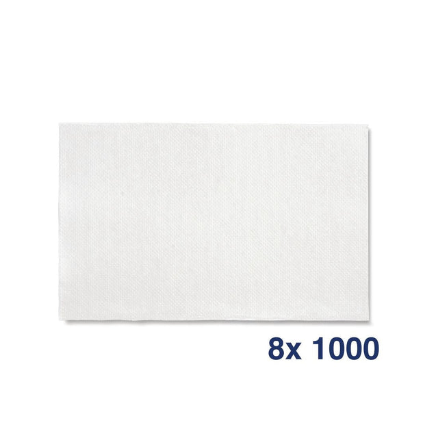 Tork Xpressnap Extra Soft Dispenser Napkin White 2Ply 1/2 Fold (Pack of 8) - DB466  Tork