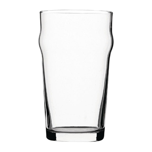 Utopia Nonic Nucleated Beer Glasses 570ml CE Marked (Pack of 48) - DB555  Utopia