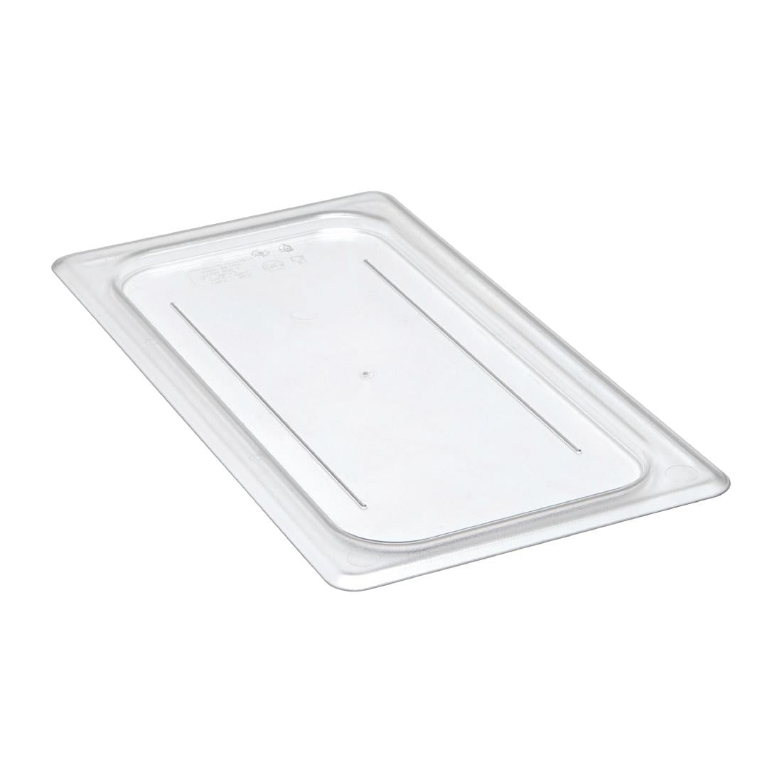 Cambro Clear Polycarbonate 1/3 Gastronorm Lid - DC664  Cambro