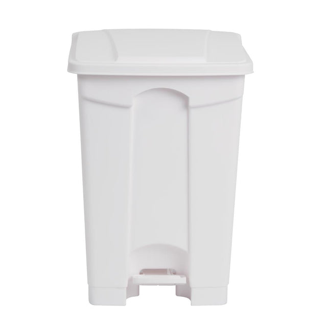 Jantex Kitchen Pedal Bin White 45Ltr - DC709  Jantex