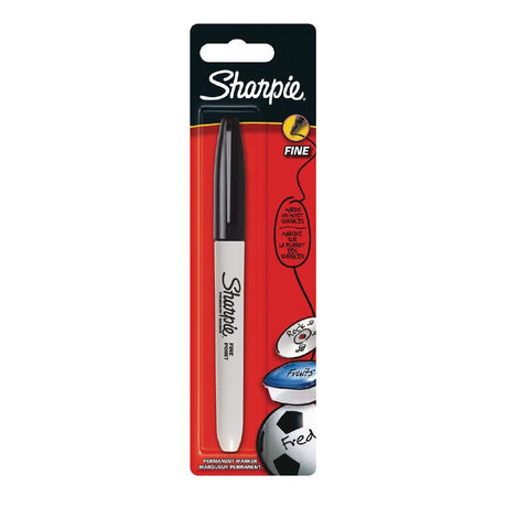 Sharpie Fine Permanent Marker Black - DE706  Sharpie