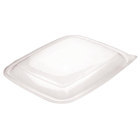 Fastpac Medium Rectangular Food Container Lids 900ml / 32oz (Pack of 300) - DE764  FastPac