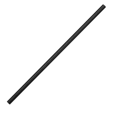 Fiesta Compostable Paper Straws Black (Pack of 250) - DE926  Fiesta