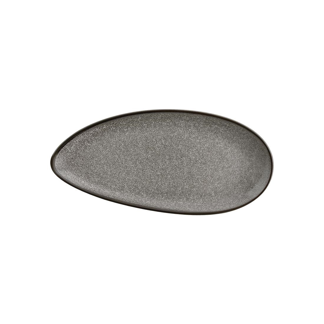 Olympia Mineral Leaf Plates 305mm (Pack of 6) - DF181  Olympia