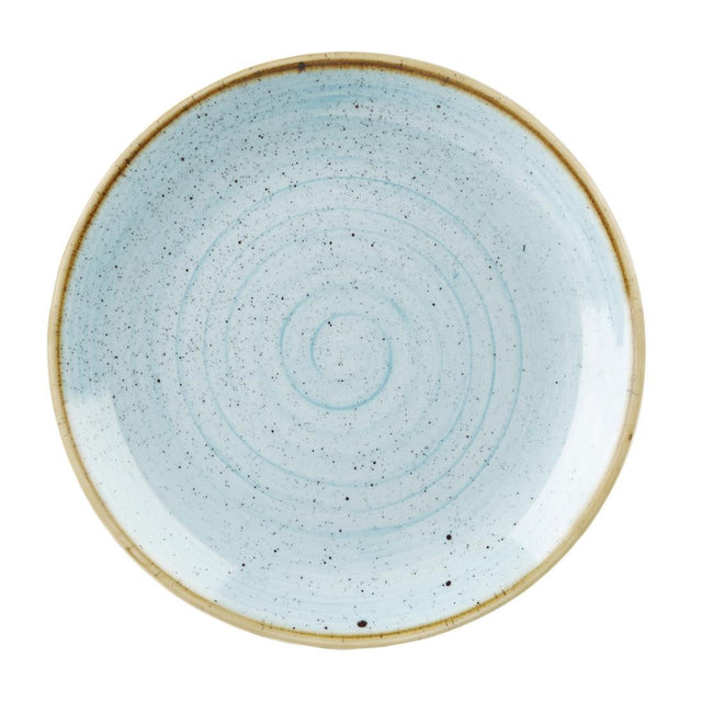 Churchill Stonecast Round Coupe Plate Duck Egg Blue 260mm (Pack of 12) - DK500  Churchill