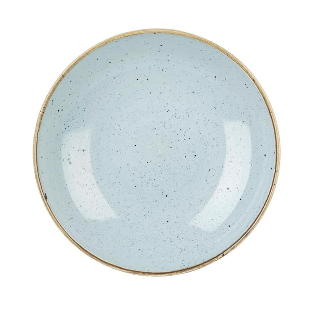 Churchill Stonecast Round Coupe Bowl Duck Egg Blue 220mm (Pack of 12) - DK504  Churchill