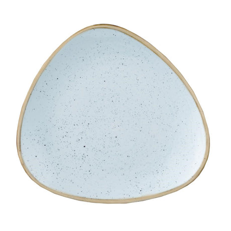 Churchill Stonecast Round Plate Duck Egg Blue 315mm (Pack of 6) - DK506  Churchill