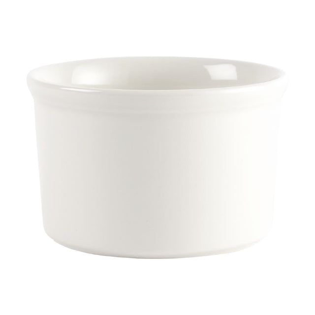 Churchill White Souffle Dishes 100mm (Pack of 12) - DK657  Churchill