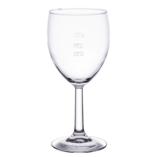 Arcoroc Savoie Grand Vin Wine Glasses 350ml CE Marked at 125ml 175ml and 250ml - DK886  Arcoroc