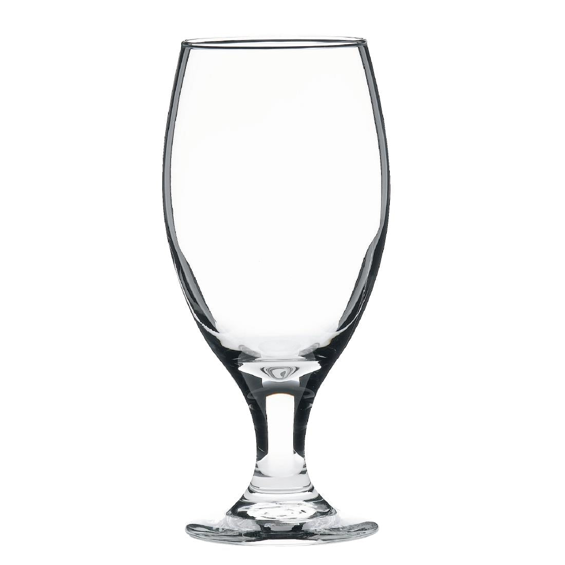 Libbey Teardrop Tall Stemmed Beer Glasses 436ml (Pack of 12) - DT579  Libbey