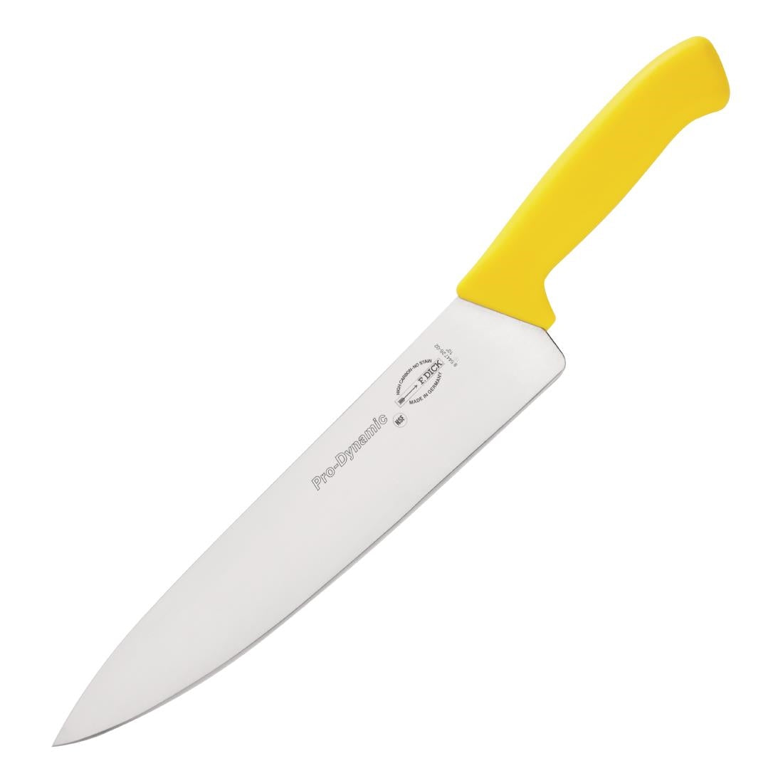 Dick Pro Dynamic HACCP Chefs Knife Yellow 25.4cm - DL360  Dick