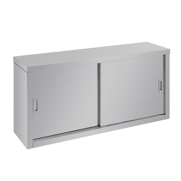 Stainless Steel Vogue Wall Cupboard - 1.2M - DL450 Stainless Steel Wall Cupboards Vogue