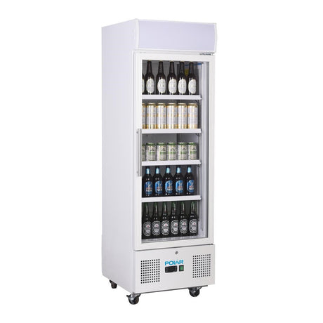 Polar Display Fridge 228 Ltr - DM075 Upright Single Door Bottle Coolers Polar