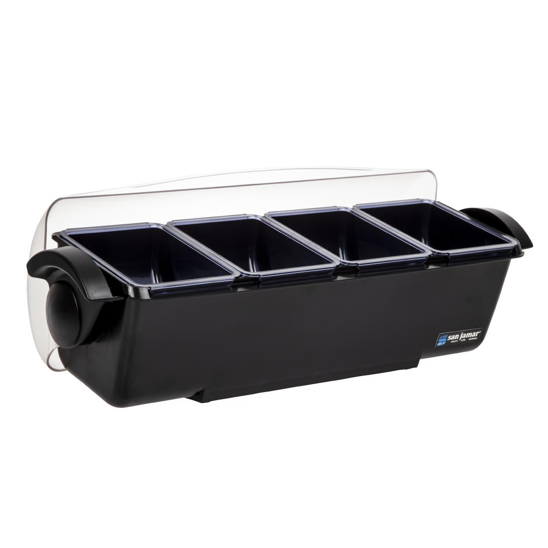 San Jamar Condiment Dispenser 4 Tray - DM112  San Jamar