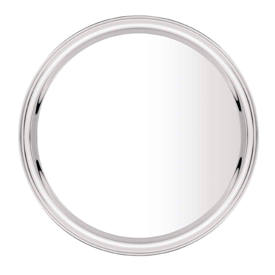 Olympia Stainless Steel Round Service Tray 355mm - DM193  Olympia