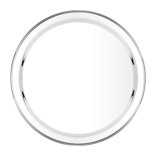 Olympia Stainless Steel Round Service Tray 405mm - DM194  Olympia