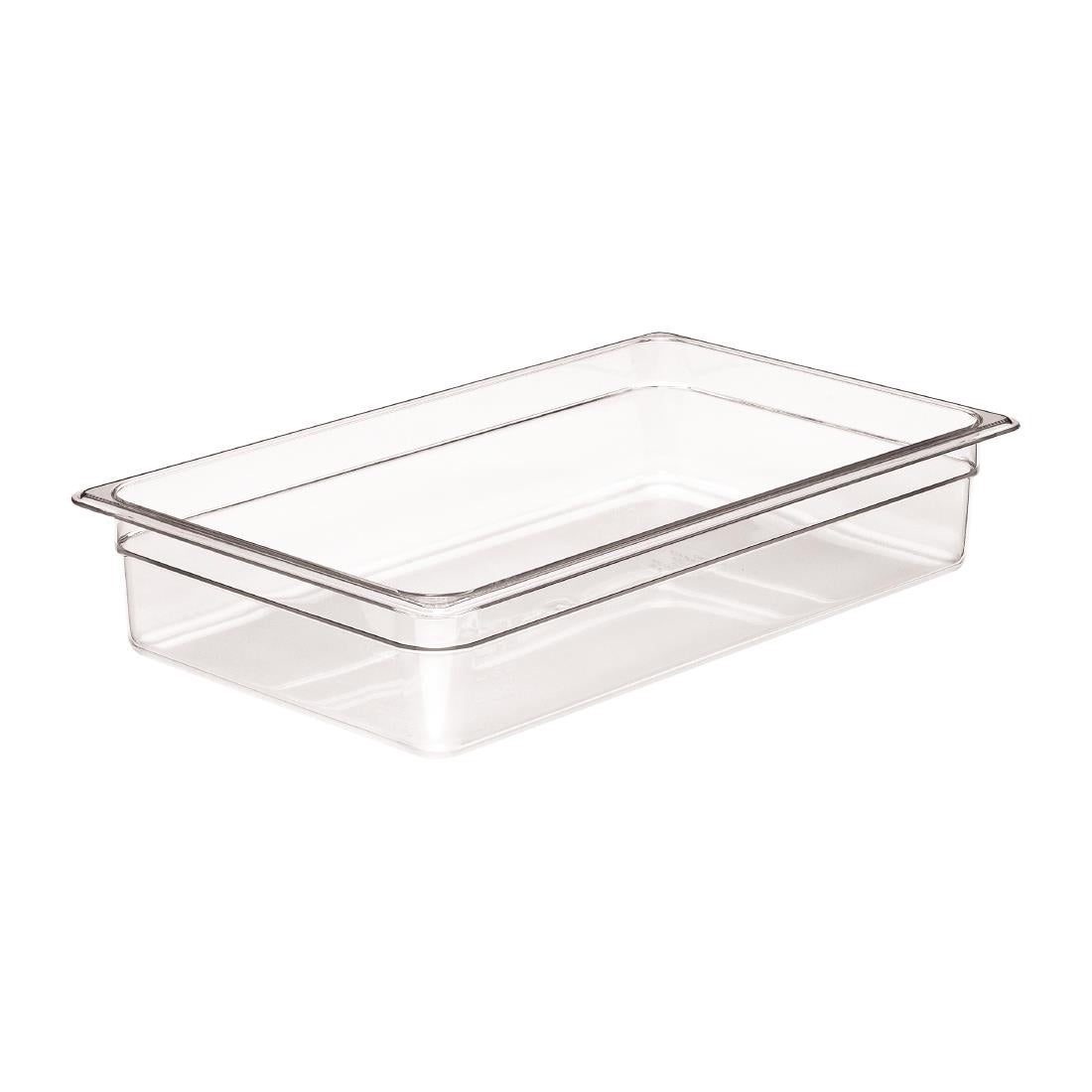 Cambro Polycarbonate 1/1 Gastronorm Tray 100mm - DM729  Cambro