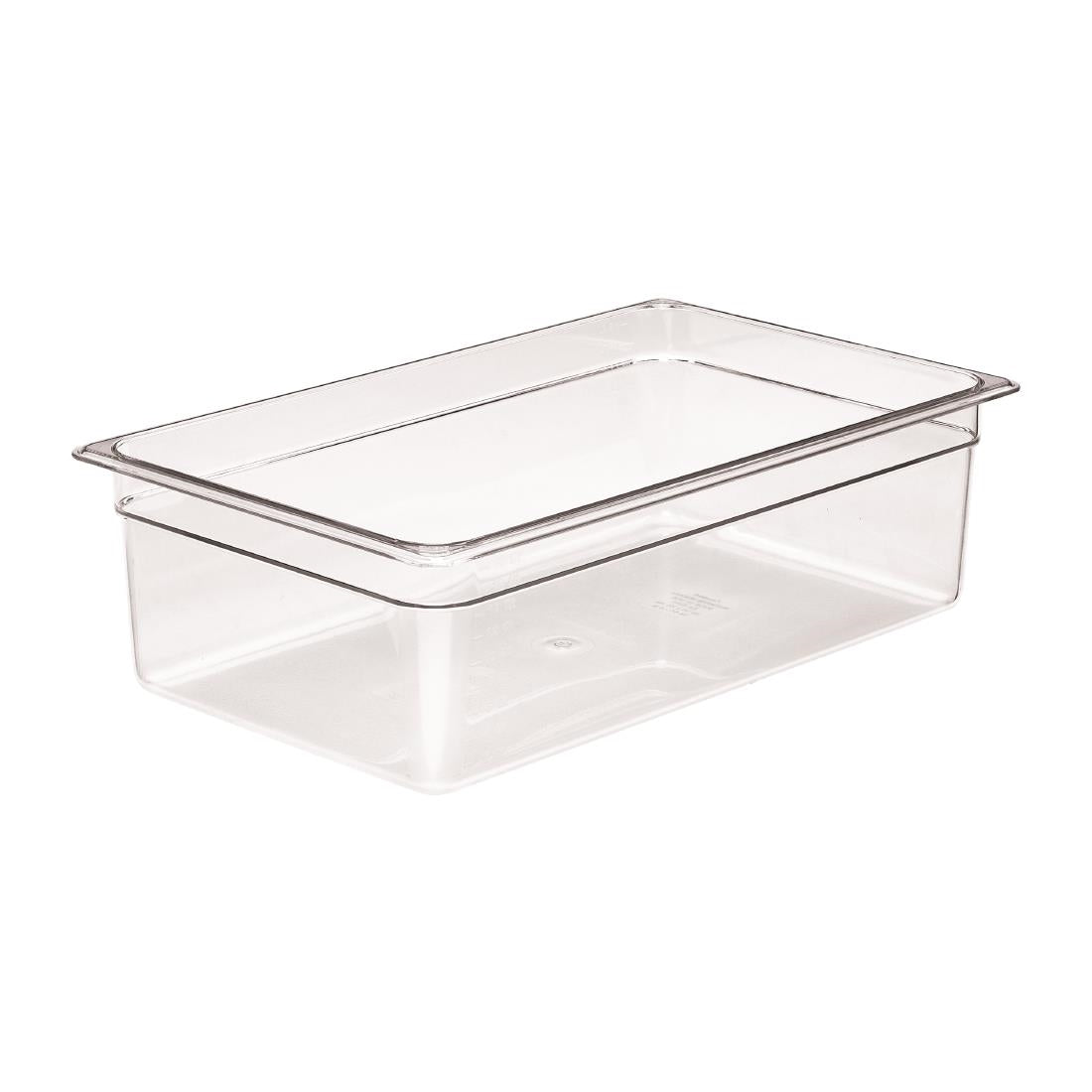 Cambro Polycarbonate 1/1 Gastronorm Tray 150mm - DM738  Cambro