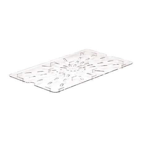 Cambro Polycarbonate 1/1 Gastronorm Tray Drain Shelf - DM741  Cambro