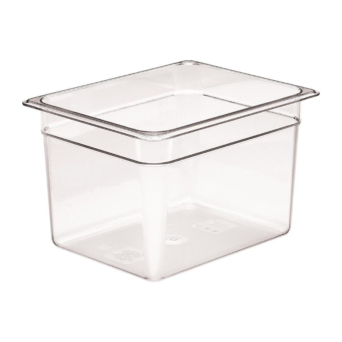 Cambro Polycarbonate 1/2 Gastronorm Tray 200mm - DM746  Cambro