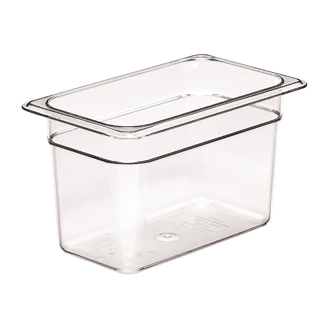 Cambro Polycarbonate 1/4 Gastronorm Tray 150mm - DM747  Cambro