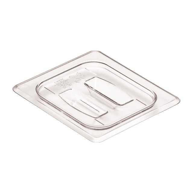 Cambro Polycarbonate 1/6 Gastronorm Tray Lid - DM756  Cambro