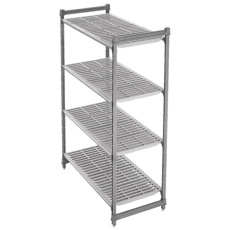 Cambro Camshelving Basics Plus 4 Tier Shelving Starter Unit 1830 x 1070 x 460mm - DM770  Cambro