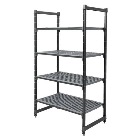 Cambro Camshelving Basics Plus 4 Tier Shelving Starter Unit 1830 x 1070 x 610mm - DM773  Cambro