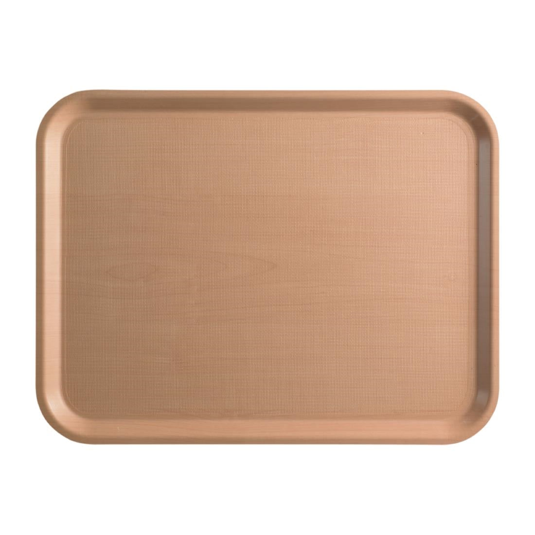 Cambro Mykonos Laminate Canteen Tray Birch 430mm - DM795  Cambro