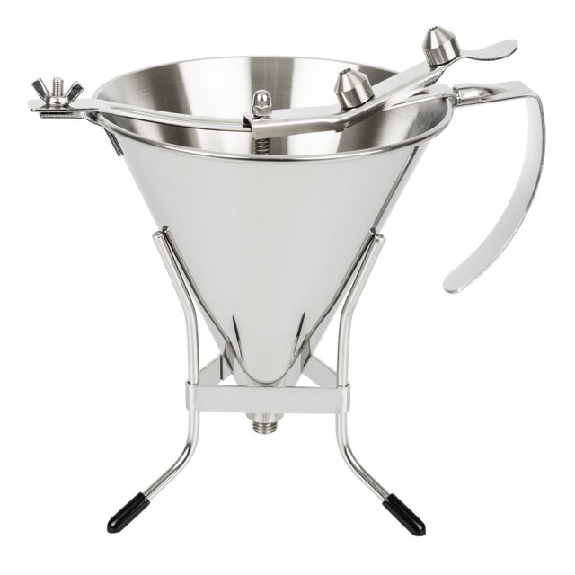 De Buyer Stainless Steel Automatic Piston Funnel 1.5ltr - DN906  De Buyer