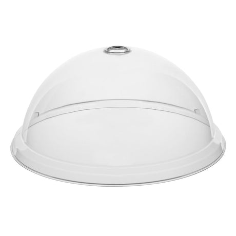 Olympia Kristallon Polycarbonate Domed Plate Cover Round 300mm - DP792  Olympia